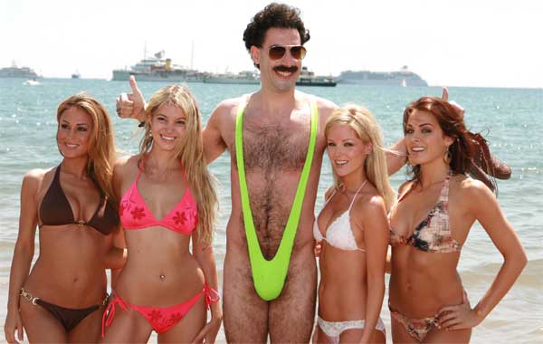 Sacha Baron Cohen, en 'Borat'. Sacha Baron Cohen, en 'Borat'.