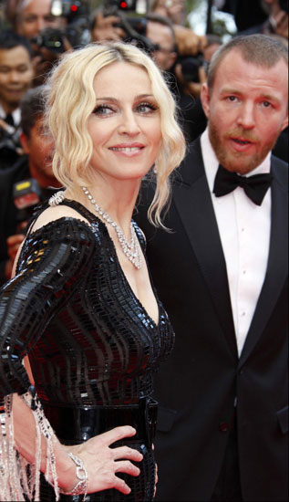 Madonna y Guy Ritchie en Cannes Madonna y Guy Ritchie en Cannes