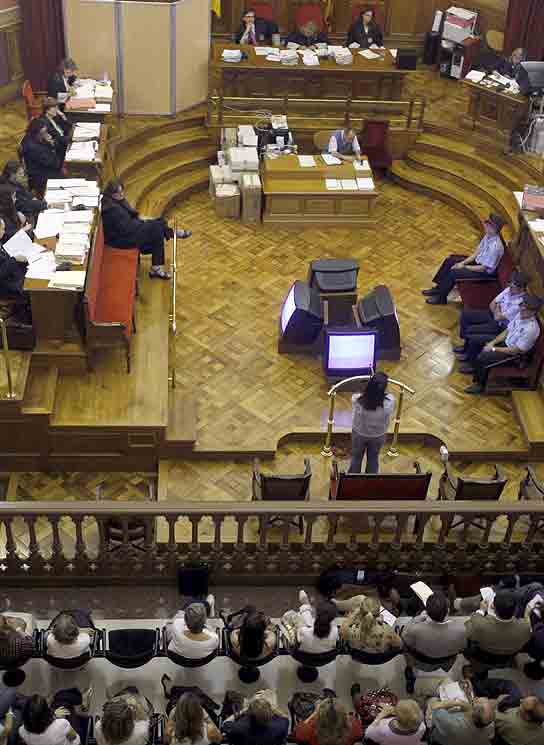 Juicio en Barcelona. Juicio en Barcelona.