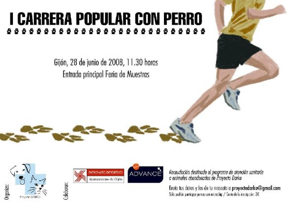 Carrera con perro Carrera con perro