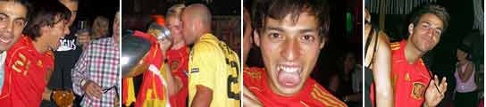 Fotos de celebración de los jugadores de la selección celebrando la Eurocopa Fotos de celebración de los jugadores de la selección celebrando la Eurocopa