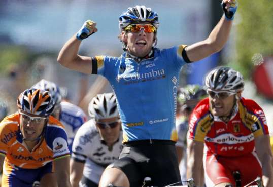 Mark Cavendish se estrena en el Tour 2008 Mark Cavendish se estrena en el Tour 2008
