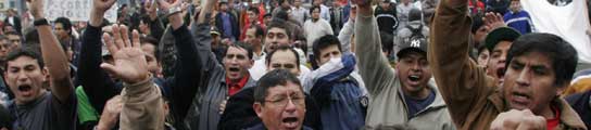 Manifestaciones en Perú