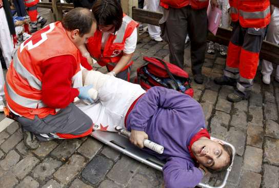 Herido San Fermín Herido San Fermín