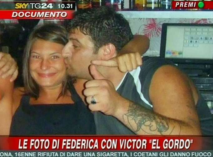 Federica Squarisi y 'El Gordo' Federica Squarisi y 'El Gordo'