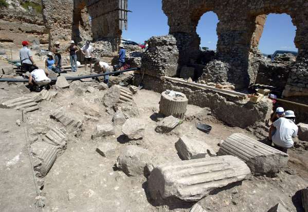 Necrópolis en Clunia Necrópolis en Clunia