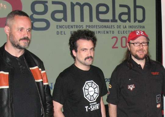 Gonzo Suárez, Nacho Vigalondo y Santiago Segura en Gijón Gonzo Suárez, Nacho Vigalondo y Santiago Segura en Gijón