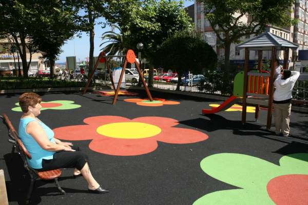 Nueva plaza del Parque, A Coruña. Nueva plaza del Parque, A Coruña.