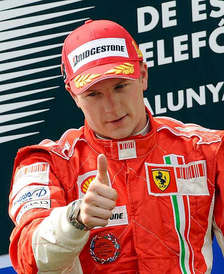 Raikkonen. Raikkonen.