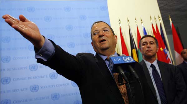El primer ministro israelí, Ehud Barak El primer ministro israelí, Ehud Barak