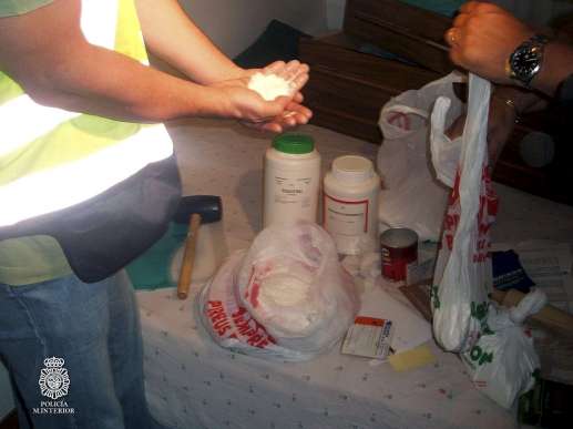 Desmantelado un laboratorio de cocaína Desmantelado un laboratorio de cocaína