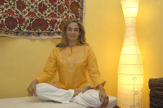 Susana Coloma, profesora de yoga Susana Coloma, profesora de yoga