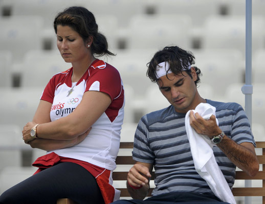 Roger Federer y Mirka Roger Federer y Mirka