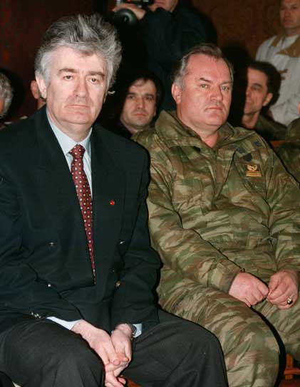 Radovan Karadzic y Ratko Mladic Radovan Karadzic y Ratko Mladic