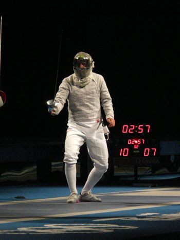 Jorge Pina, en su combate Jorge Pina, en su combate
