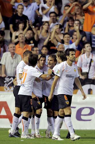 Gol de Villa con el Valencia Gol de Villa con el Valencia