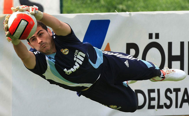 El portero del Madrid, Iker Casillas El portero del Madrid, Iker Casillas