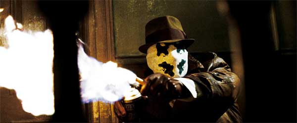 Rorschach, uno de los protagonistas de 'Watchmen'. Rorschach, uno de los protagonistas de 'Watchmen'.