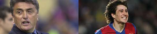 Radomir Antic y Bojan Krkic. Radomir Antic y Bojan Krkic.