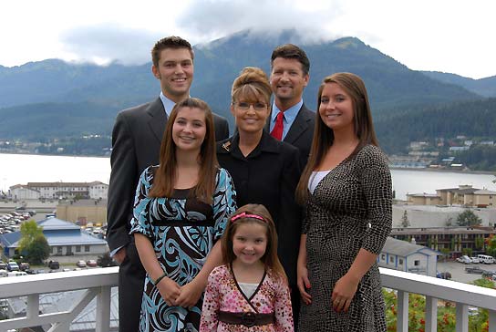 Sarah Palin y su familia Sarah Palin y su familia