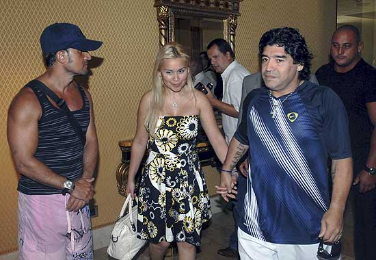 Maradona. Maradona.