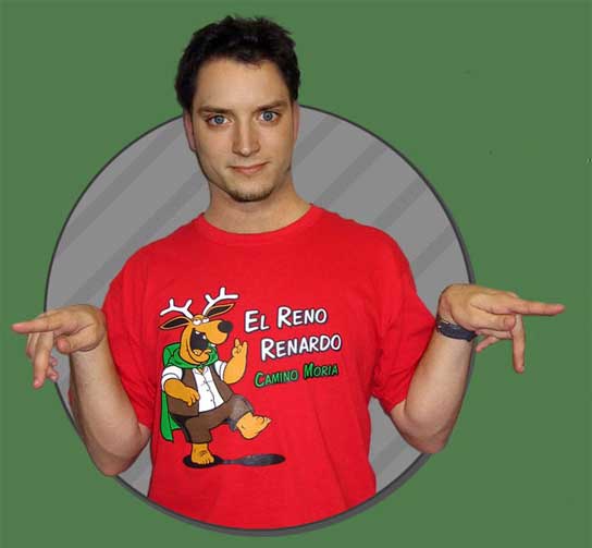 Elijah Wood, uno de los 'presuntos' seguidores de El Reno Renardo. Elijah Wood, uno de los 'presuntos' seguidores de El Reno Renardo.