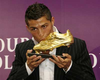 Cristiano Ronaldo bota de oro Cristiano Ronaldo bota de oro