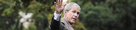 Bush afirma que hay "un acuerdo general" sobre el plan de rescate contra la crisis