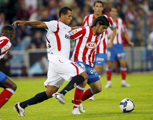 Luis Fabiano y Banega Luis Fabiano y Banega