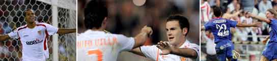 Luis Fabiano, Mata y Villa y Casquero Luis Fabiano, Mata y Villa y Casquero