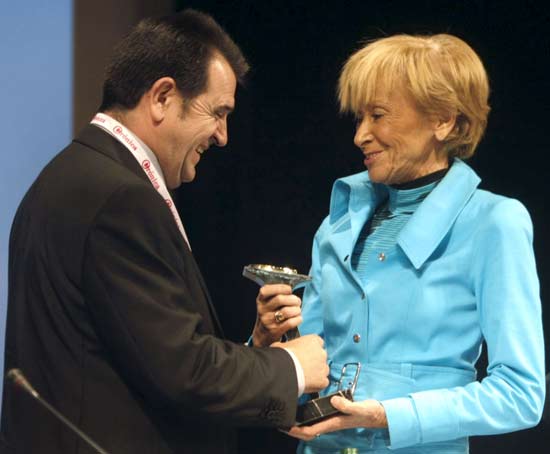 María Teresa Fernández de la Vega y Arsenio Escolar María Teresa Fernández de la Vega y Arsenio Escolar