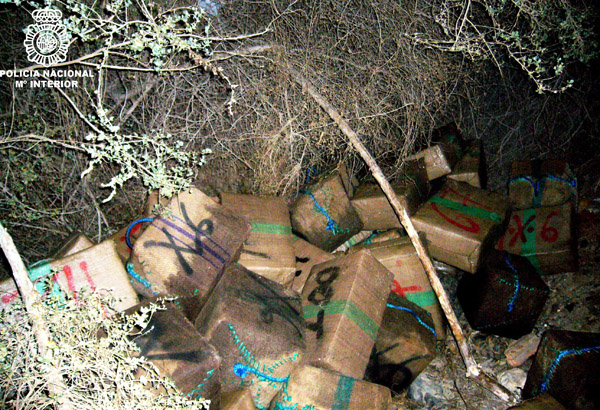 Cuatro toneladas de hachís en Almería Cuatro toneladas de hachís en Almería