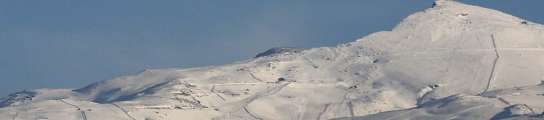 Sierra Nevada con nieve. Sierra Nevada con nieve.