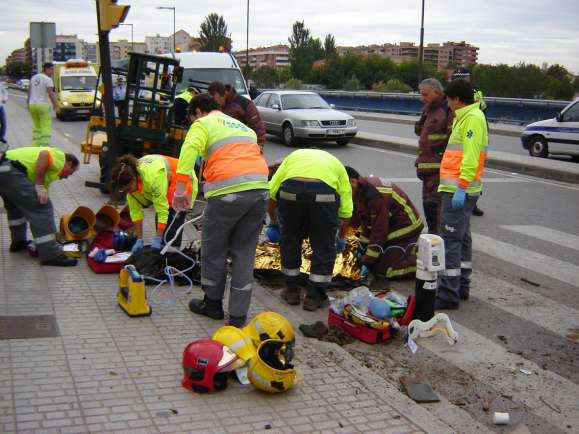 Accidente tractor Accidente tractor