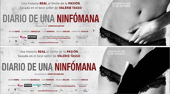 Versiones light de 'Diario de una Ninfómana' Versiones light de 'Diario de una Ninfómana'