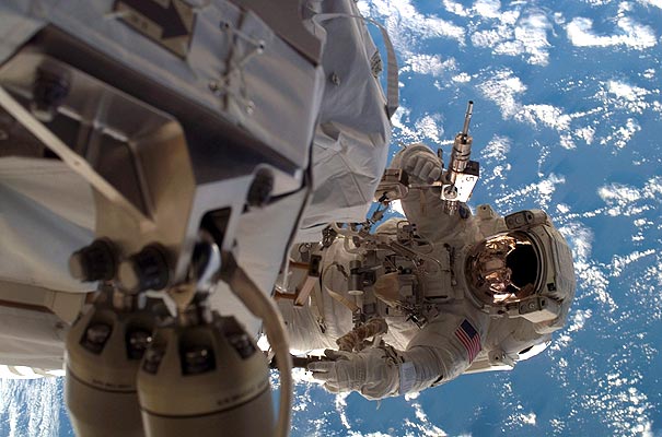 Astronauta en la Estación Espacial Internacional Astronauta en la Estación Espacial Internacional
