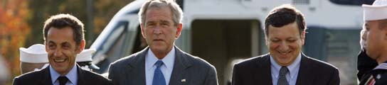 Bush se ofrece para acoger la cumbre de líderes sobre la crisis financiera