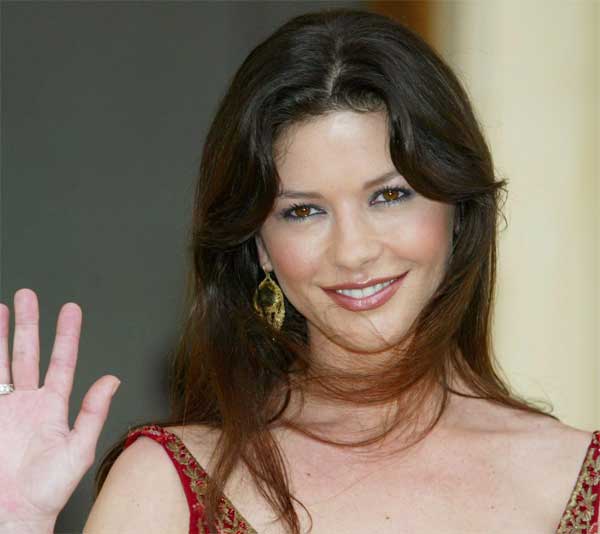 La actriz Catherine Zeta Jones. La actriz Catherine Zeta Jones.