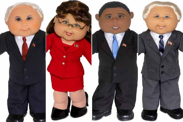 Los muñecos 'repollo' de los candidatos a la Casa Blanca Los muñecos 'repollo' de los candidatos a la Casa Blanca