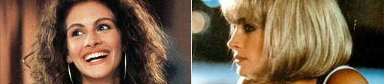 Julia Roberts, en dos escenas de 'Pretty Woman'. Julia Roberts, en dos escenas de 'Pretty Woman'.