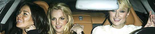 Paris Hilton, Lindsay Lohan y Britney Spears