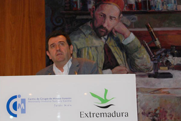 Arsenio Escolar en el Congreso de Cáceres. Arsenio Escolar en el Congreso de Cáceres.
