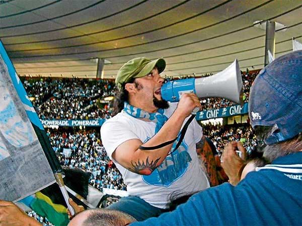 Santi Mirasierra, aficionado detenido del Olympique Santi Mirasierra, aficionado detenido del Olympique