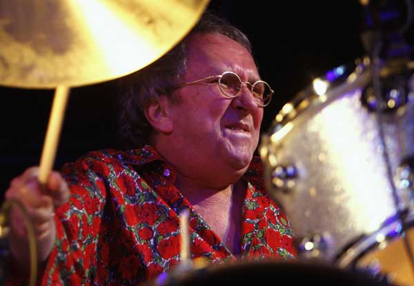 El batería inglés Mitch Mitchell. El batería inglés Mitch Mitchell.