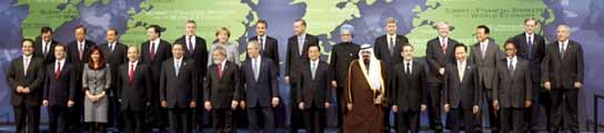 Los líderes del G-20 respaldarán un plan de estimulo fiscal para reactivar la economía