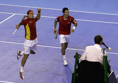 Feliciano López y Fernando Verdasco Feliciano López y Fernando Verdasco
