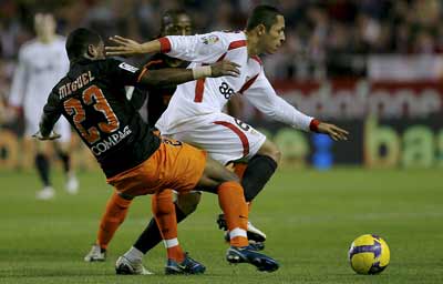 Adriano del Sevilla y Miguel del Valencia Adriano del Sevilla y Miguel del Valencia