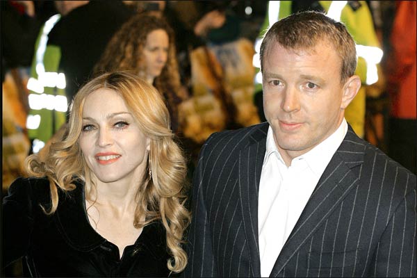 Madonna y Guy Ritchie Madonna y Guy Ritchie