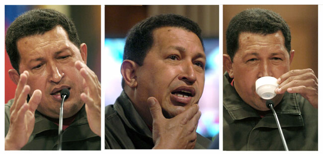 Hugo Chávez (El Microscopio) Hugo Chávez (El Microscopio)