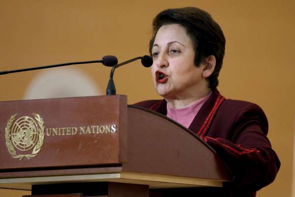 La Nobel de l Paz iraní Shirin Ebadí La Nobel de l Paz iraní Shirin Ebadí